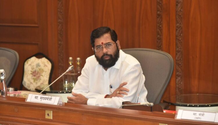 Chief Minister Eknath Shinde