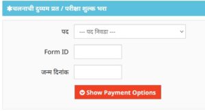 step 5online application for Police Patil post