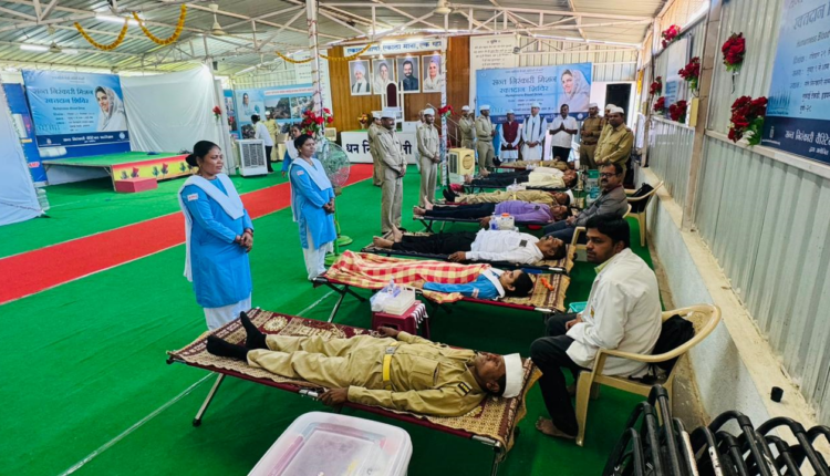 Blood Donation by 421 Nirankari Devotees at Blood Donation Camp of Sant Nirankari Mission,