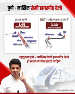 Pune - Nashik Semi High Speed ​​Railway